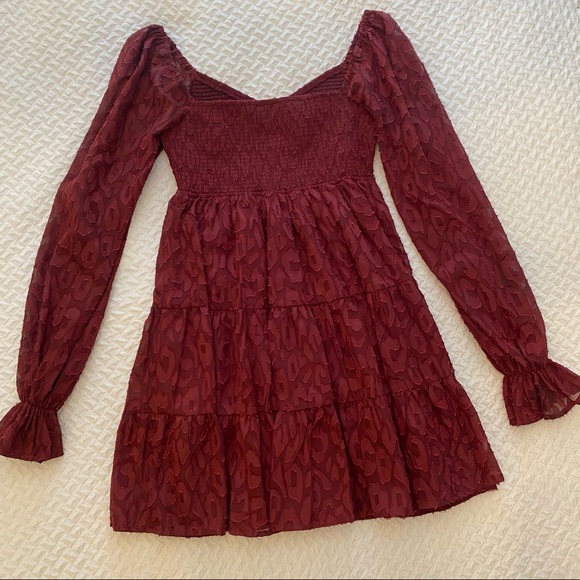 Vici Smocked Babydoll Dress - Size Small. - Picture 3 of 8